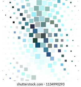 Squared colorful vector background. Abstract halftone illustration pattern. Vintage texture
