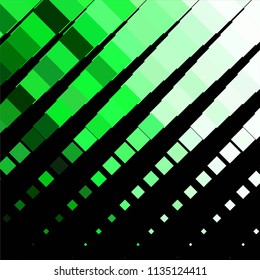 Squared colorful vector background. Abstract halftone illustration pattern. Vintage texture
