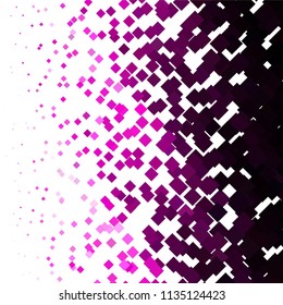 Squared colorful vector background. Abstract halftone illustration pattern. Vintage texture
