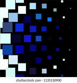 Squared colorful vector background. Abstract halftone illustration pattern. Vintage texture
