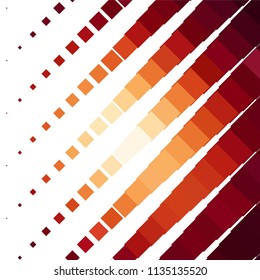 Squared colorful vector background. Abstract halftone illustration pattern. Vintage texture
