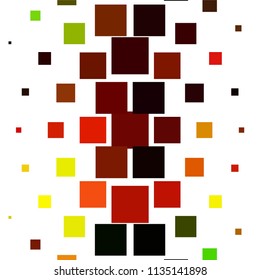 Squared colorful vector background. Abstract halftone illustration pattern. Vintage texture
