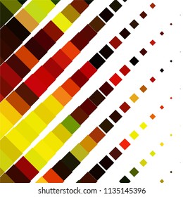 Squared colorful vector background. Abstract halftone illustration pattern. Vintage texture
