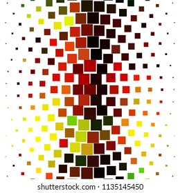 Squared colorful vector background. Abstract halftone illustration pattern. Vintage texture
