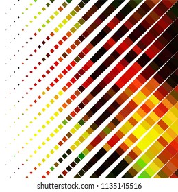 Squared colorful vector background. Abstract halftone illustration pattern. Vintage texture
