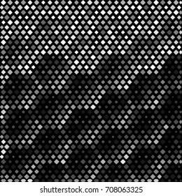 Squared halftone grunge vector line background. Abstract illustration background. Grunge grid checkered background pattern
