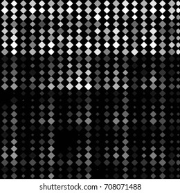 Squared halftone grunge vector line background. Abstract illustration background. Grunge grid checkered background pattern
