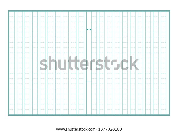 squared manuscript paper file stock vector royalty free free manuscript paper
