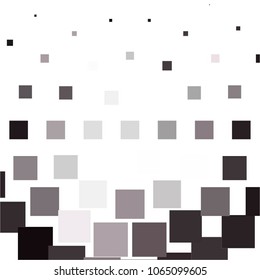 Squared monochrome vector background. Abstract halftone illustration pattern. Vintage texture

