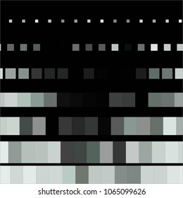 Squared monochrome vector background. Abstract halftone illustration pattern. Vintage texture
