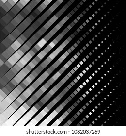 Squared monochrome vector background. Abstract halftone illustration pattern. Vintage texture
