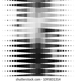 Squared monochrome vector background. Abstract halftone illustration pattern. Vintage texture
