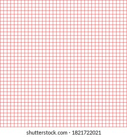 Squared paper with pink lines for educational usage