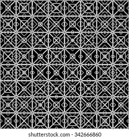 Squared seamless pattern.