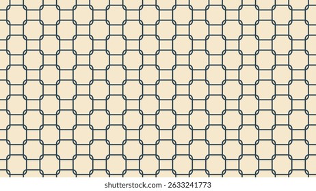 Papier quadrillé noir large. Motif Chaîne carrée. Feuille vierge du bloc-notes. Template de typographie pour la production d'ordinateurs portables,