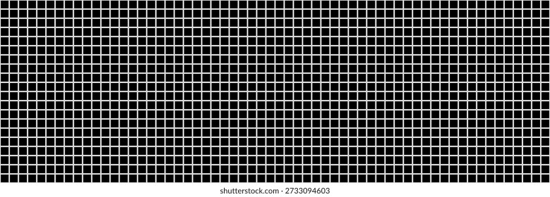 Papel cuadrado de cuadrícula negra ancha. Patrón matemático. Hoja de cuaderno en blanco. Plantilla tipográfica para la producción de cuadernos, para la escuela. Educación de fondo. Textura de rejilla negra sobre fondo blanco.