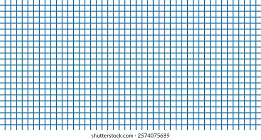 Squared wide grid paper. Mathematics pattern. Notebook sheet blank. Typography template for making notebooks production, for school. paper grid square graph line texture of note book blank for notes.