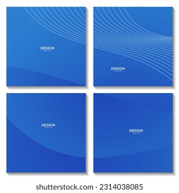 Quadrate abstrakter blauer Hintergrund für Unternehmen