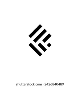 squares, abstract, fold geometric symbol simple logo vector