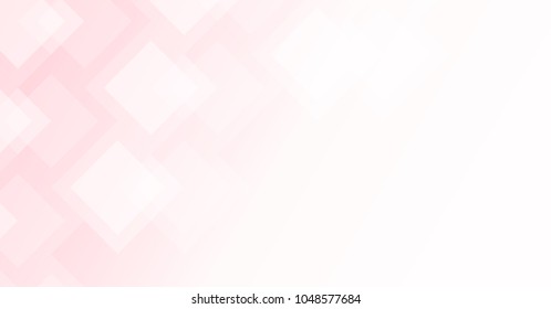squares abstract pink and white background. Vector illustration.