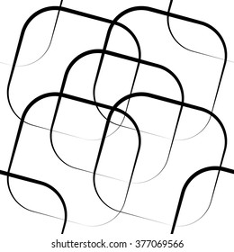 Squares abstract repeatable pattern