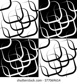 Squares abstract repeatable pattern