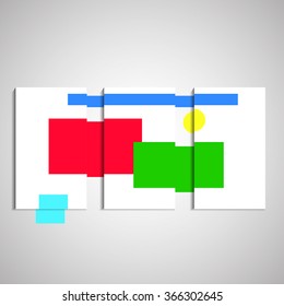 squares abstraction vector