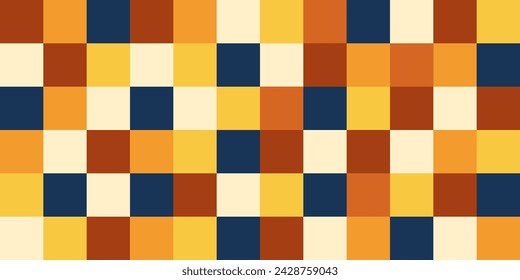 Fondo cuadrado, patrón. Estilo Bauhaus