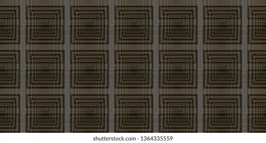 Squares. Background from squares. Seamless texture. Quadrilaterals. Modern pattern. Square elements. Retro style. Vector graphics
