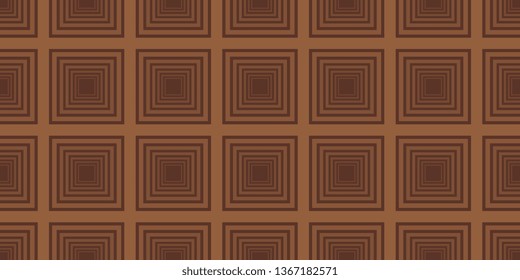 Squares. Background from squares. Seamless texture. Quadrilaterals. Modern pattern. Square elements. Retro style. Vector graphics