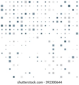 Squares blue technology pattern