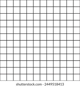 Squares, checkered icon. Fine lines