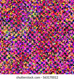 Squares and circles. Colorful background. Abstract vector. Seamless texture.