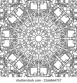 squares coloring book, oriental therapy, outline squares coloring page, decorative squares ornament, anti stress therapy, 

pattern weave design