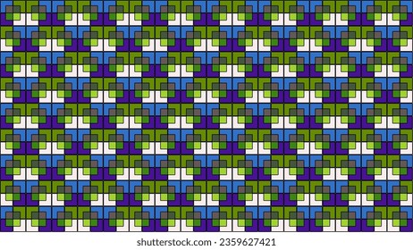 Squares Fabric Pattern Background Wallpaper
