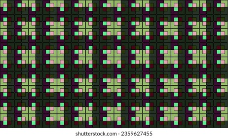 Squares Fabric Pattern Background Wallpaper