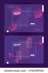 squares frames colorfull abstract background template vector illustration design