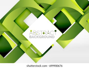 Cuadra el objeto geométrico en el espacio 3d claro, fondo abstracto vectorial