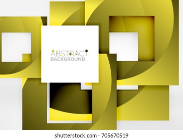 Cuadra el objeto geométrico en el espacio 3d claro, fondo abstracto vectorial