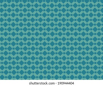 Squares geometric pattern with green and blue