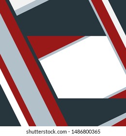 Squares and Geometric Shapes Pattern