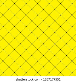 Quadriert geometrische Formen auf gelbem Hintergrund.