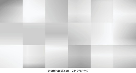 Squares of gray shades, abstract geometric background, vector design, seamless pattern, banner