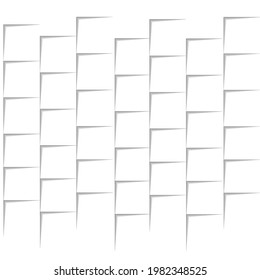 Squares, great design for any purposes. Vector white light. Modern poster design.