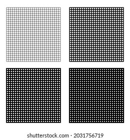 Squares grid, mesh grating, trellis vector