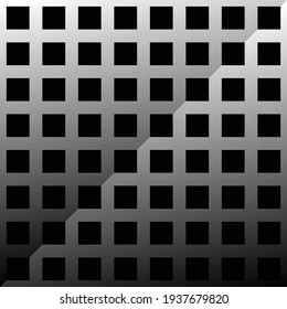 Squares grid, mesh. Lattice, grating, trellis pattern, background. Checkered, chequered abstract vector texture
