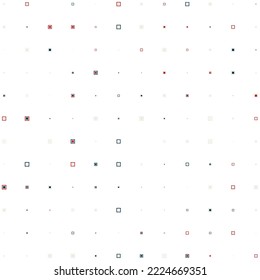 Squares halftone random pattern background. Vector illustration.