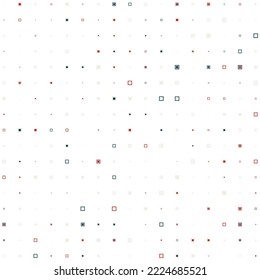 Squares halftone random pattern background. Vector illustration.