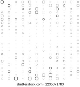 Squares halftone random pattern background. Vector illustration.