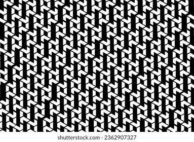 Squares, large and small, created by creating shapes used as a backdrop Tile floor wall ceiling clothes wallpaper pattern on the table soles shoes socks hats bracelets bags ties gloves